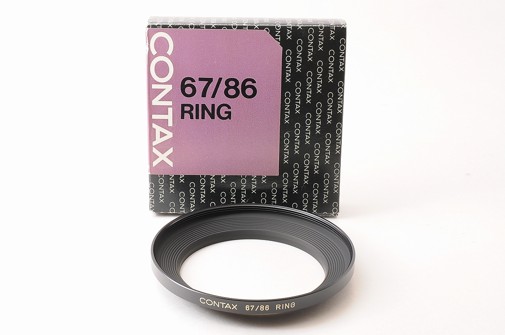 CONTAXコンタックス　67/86 RING メタルフード3　PENTAX67 CONTAXコンタックス 67/86 RING メタルフード3 PENTAX67