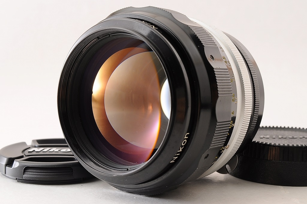 特価 ニコン Nikkor-H 85mm f1.8 非Ai 現状 NEAR MINT+】NIKON Non AI Auto NIKKOR H 85mm F1.8 MF Portrait