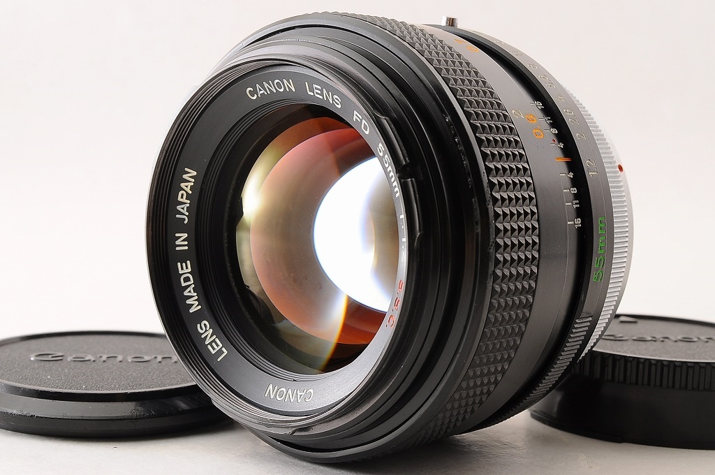 O'' Mark NEAR MINT+】CANON FD 55mm F/1.2 S.S.C. MF Standard