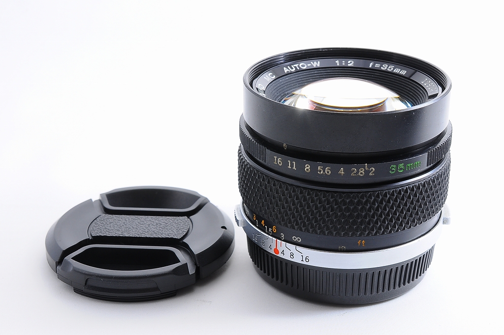 NEAR MINT+】OLYMPUS OM SYSTEM ZUIKO MC AUTO W 35mm F/2 MF