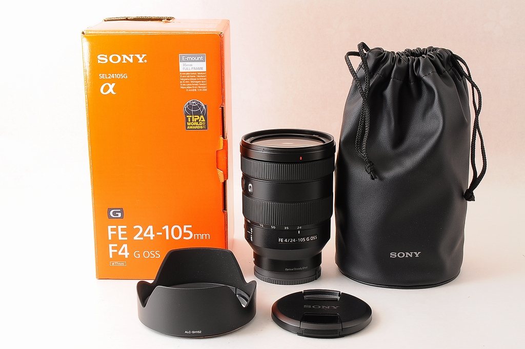 TOP MINT+】SONY FE 24-105mm F/4 G OSS Lens SEL24105G IN BOX TOP MINT+】SONY FE 24-105mm F/4 G OSS Lens SEL24105G IN BOX