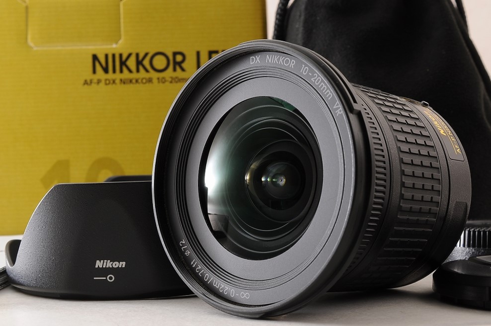 TOP MINT】NIKON AF-P DX NIKKOR 10-20mm F/4.5-5.6 G VR Lens TOP MINT】NIKON AF-P DX NIKKOR 10-20mm F/4.5-5.6 G VR Lens