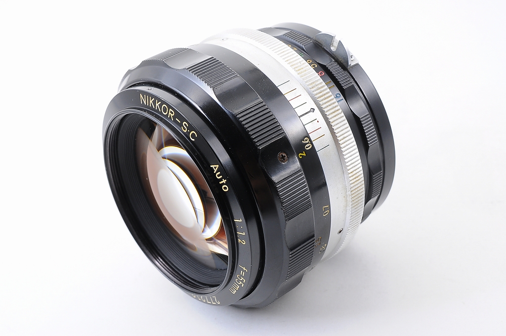 NEAR MINT】NIKON Non AI NIKKOR S.C Auto 55mm F/1.2 MF Lens +