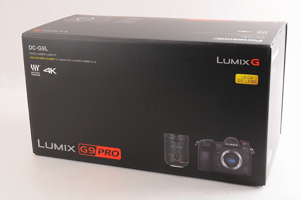 Panasonic Lumix DC-G9 Pro w/ 12-60mm F2.8-4 Lens Kit In Box Top