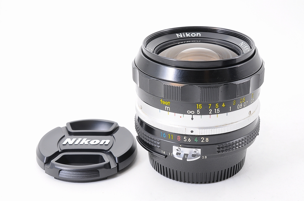 【美品】Nikon NIKKOR-N Auto 1:2.8 f=24mm Nikon Nikkor-N Auto 24mm F2.8 Wide Angle Ai Converted