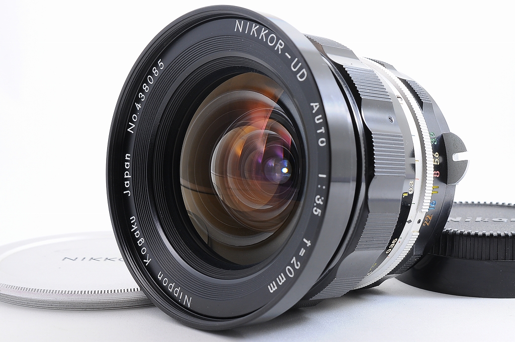 Nikon - ＮＩＫＯＮ　非Ａｉ２０ｍｍ　Ｆ３．５ＵＤ NEAR MINT+】NIKON Non AI NIKKOR UD 20mm F/3.5 MF Wide Angle