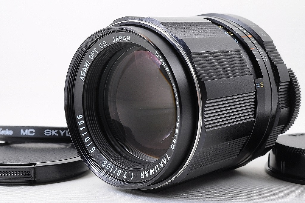 MINT】PENTAX Super Multi Coated TAKUMAR 105mm F/2.8 MF Lens