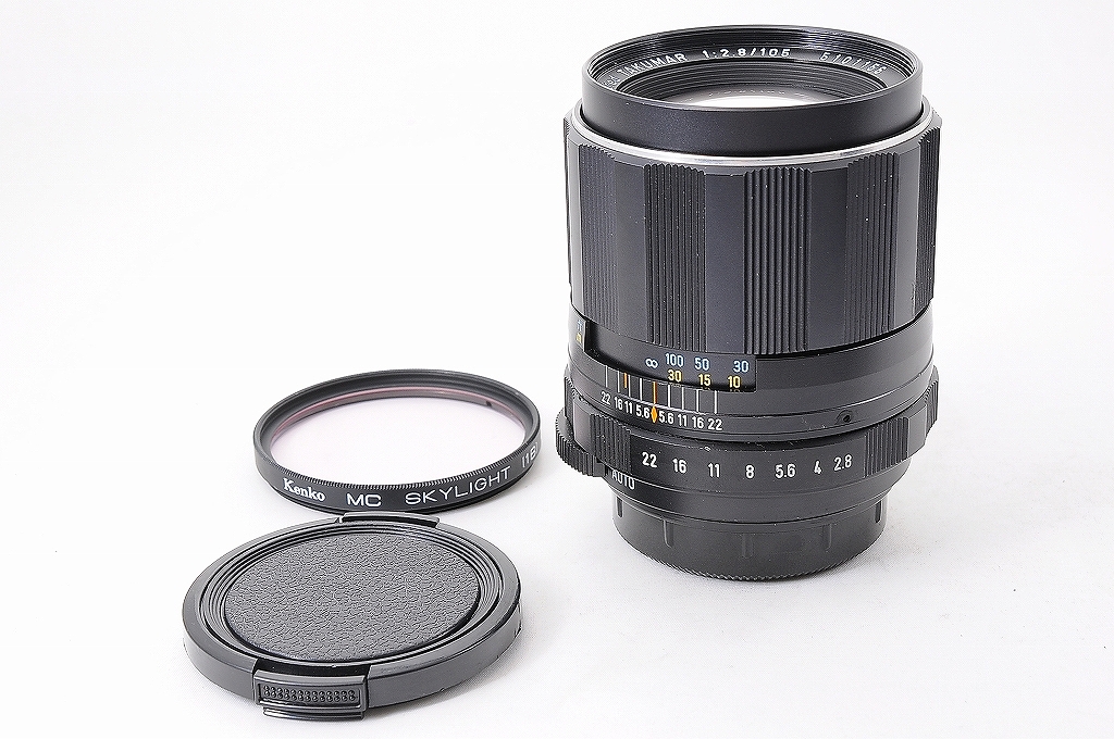 MINT】PENTAX Super Multi Coated TAKUMAR 105mm F/2.8 MF Lens