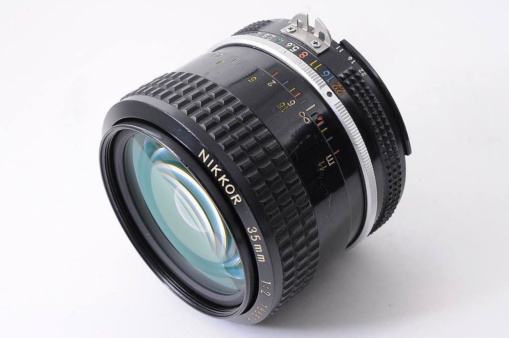 Excellent+++】NIKON AI NIKKOR 35mm F/2 MF Wide Angle Lens F