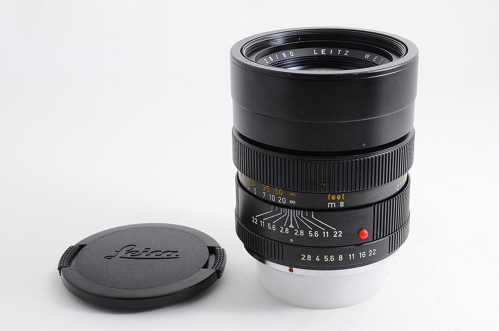 NEAR MINT+】LEICA LEITZ WETZLAR ELMARIT-R 90mm F/2.8 Lens F