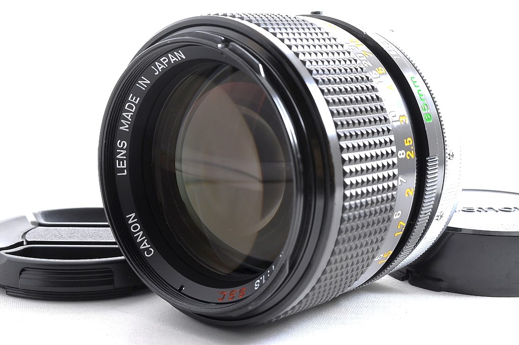 ★希少品★ キヤノン CANON FD 85mm F1.8 S.S.C. Canon FD 85mm f1.8 SSC Prime Portrait Lens (AS-IS) PLEASE