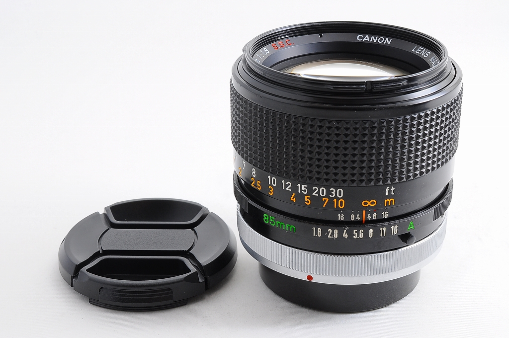 キャノン FD85mm 1-1.8 SSC FD85mm f/1.8 S.S.C. - Canon Camera Museum