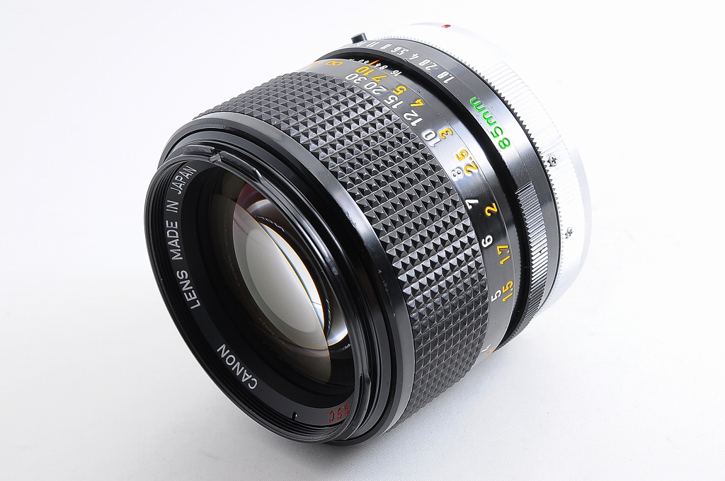 TOP MINT】CANON FD 85mm F/1.8 S.S.C. SSC MF Portrait Lens FD