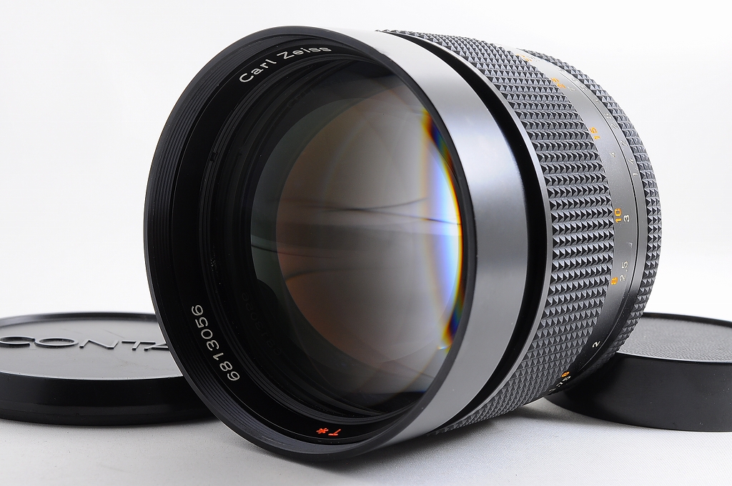 NEAR MINT＋】CONTAX Carl Zeiss Planar 85mm F/1.4 T* AEG MF Lens