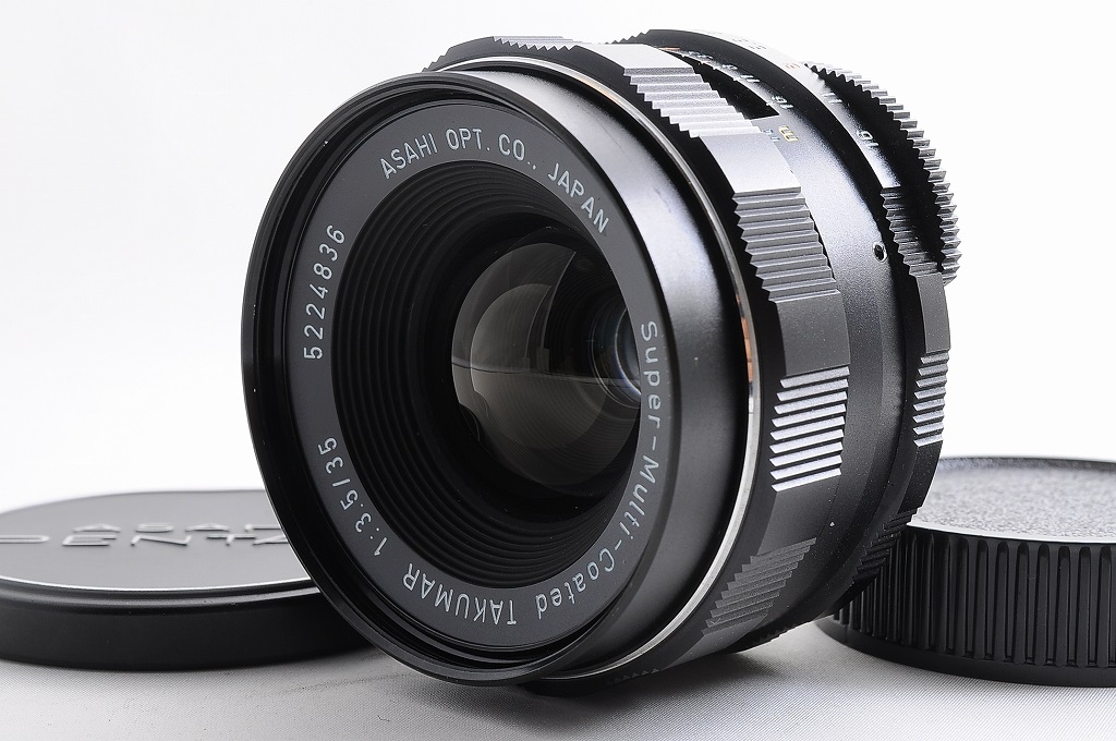 TOP MINT】PENTAX Super Multi Coated TAKUMAR 35mm F/3.5 MF