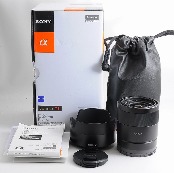 美品　SONY Sonnar T 24mm F1.8 SEL24F18Z Sony Sonnar T E 24mm F1.8 ZA Lens | SEL24F18Z