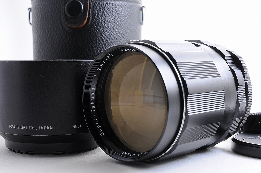 TOP MINT】PENTAX Super Takumar 135mm F/2.5 MF Lens + Metal