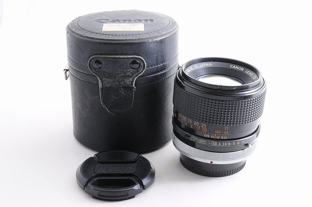 #530■訳あり■Canon lens FD 100mm 1:2.8 s.s.c Near MINT 