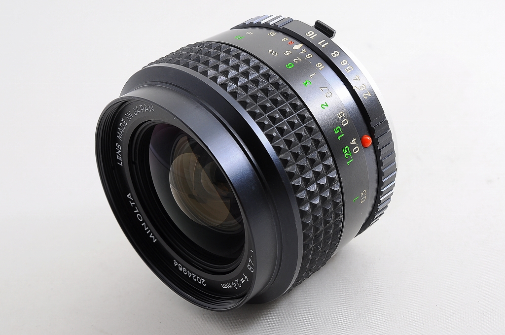 MINT】MINOLTA MC W.ROKKOR-SI 24mm F/2.8 MF Wide Angle Lens