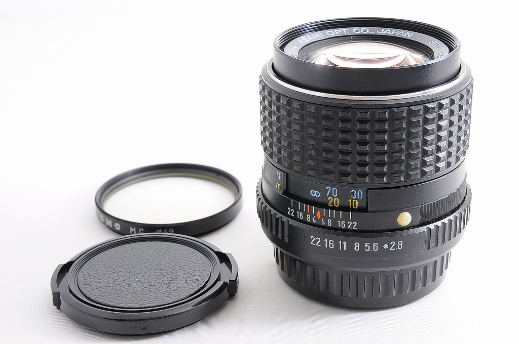 SMC Pentax-M 100mm F2.8 MF Telephoto Lens For K Mount w/Filter