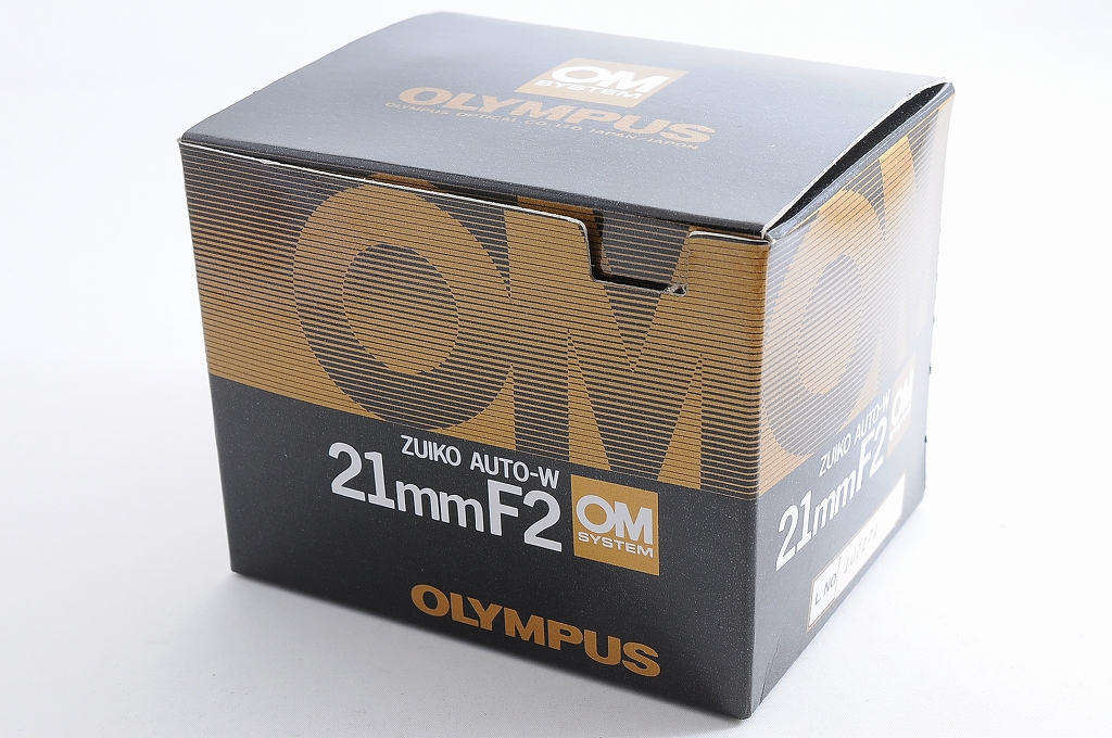 OLYMPUS オリンパス ZUIKO AUTO-W 21mm F2 箱入り新品 MINT IN BOX】OLYMPUS OM-SYSTEM ZUIKO AUTO-W 21mm F/2 MF Lens JAPAN