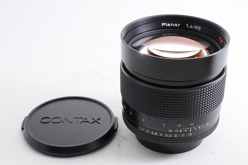 Contax Carl Zeiss Planar 85mm F1.4 T AEG MF Portrait Lens C/Y